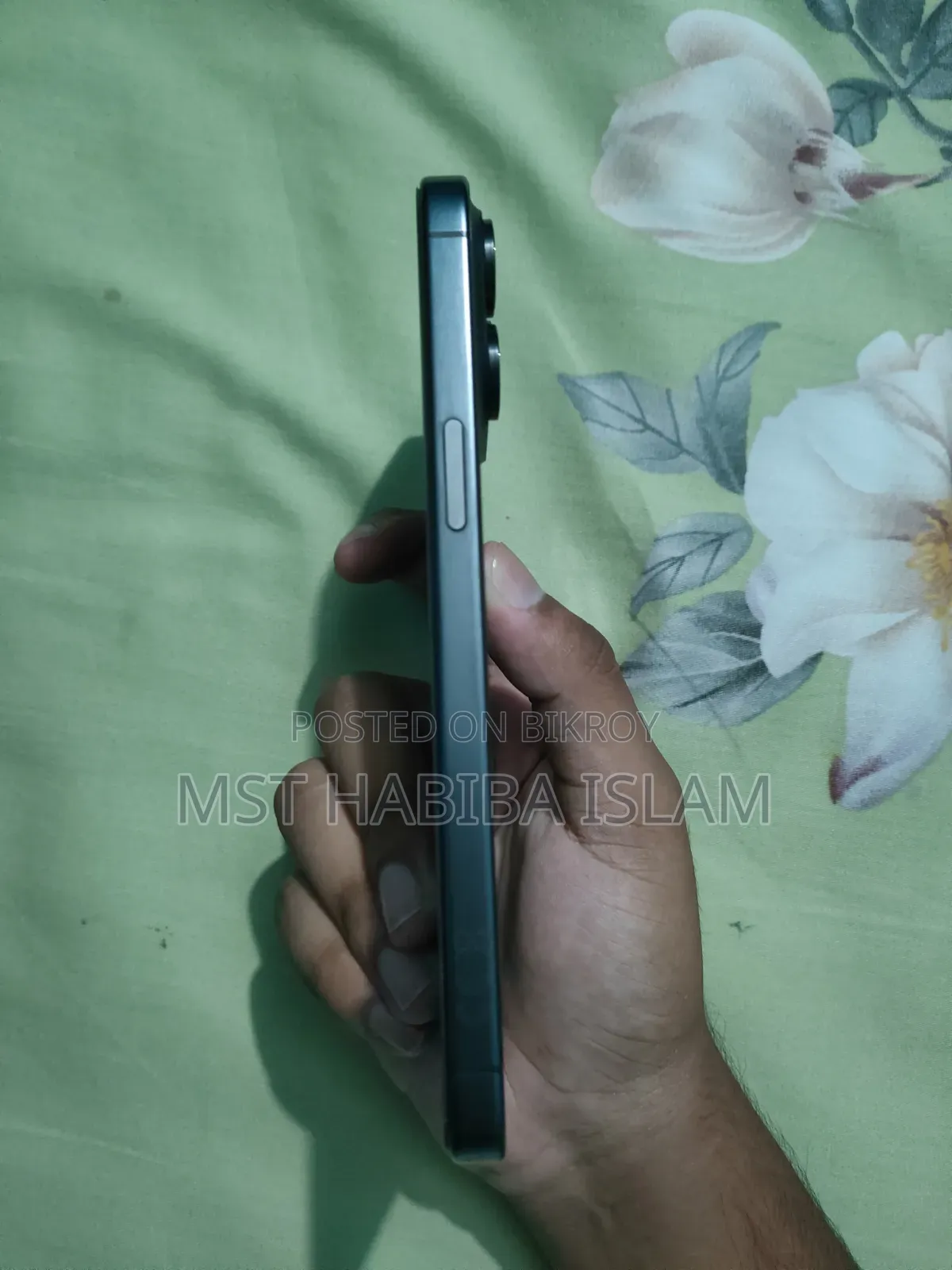 অ্যাপল আইফোন ১৫ প্রো ম্যাক্স ২৫৬ জিবি ব্ল্যাক