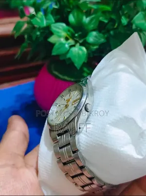 সাইকো ৫ রেলওয়ে এসএনকেএম৫৫৭১ "রেলওয়ে হোয়াইট" ডায়াল অটোমেটিক ওয়াচ জাপান