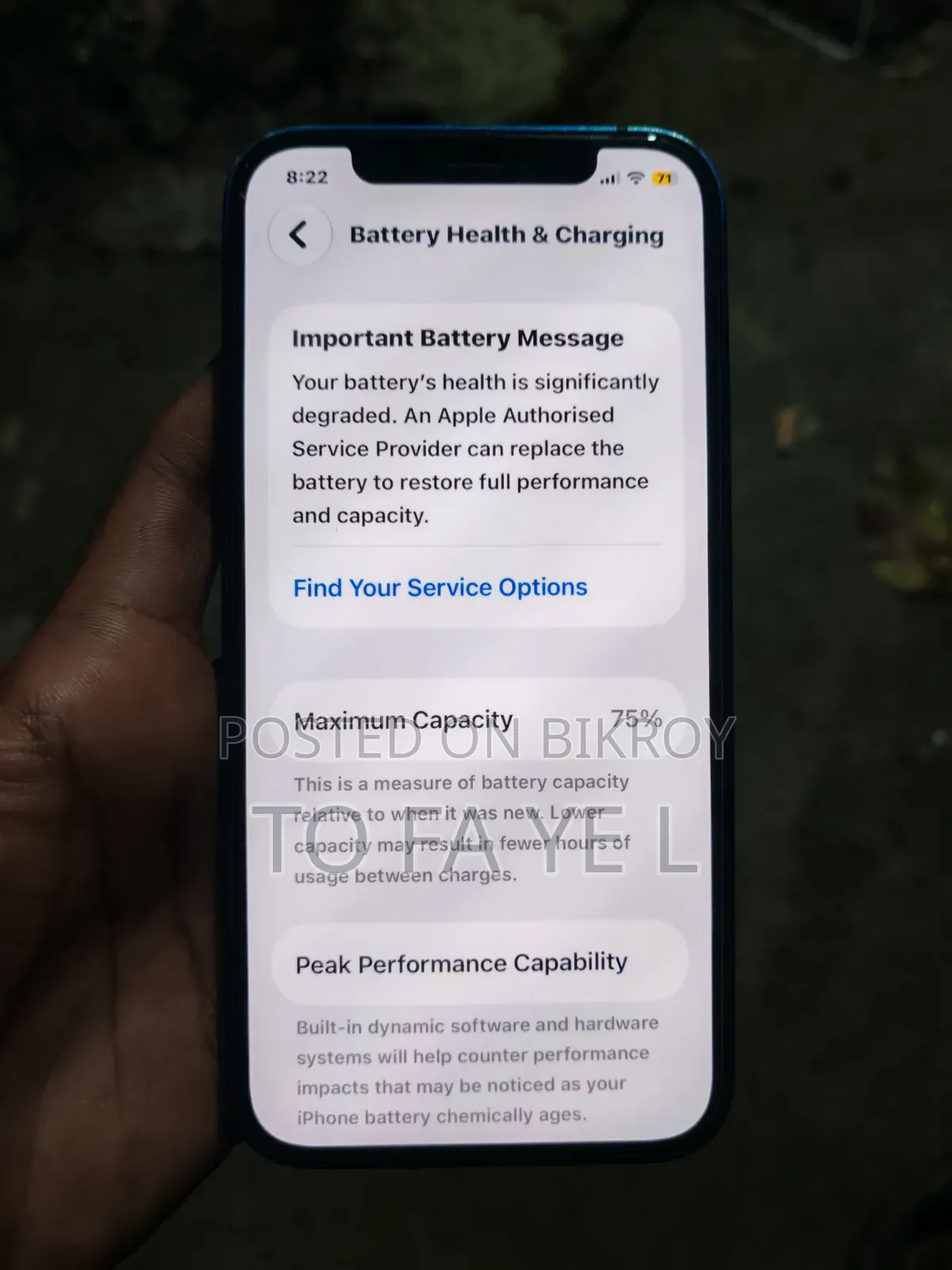 Apple iPhone 12 64 GB Blue