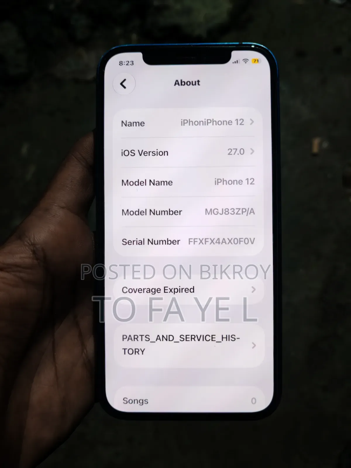 Apple iPhone 12 64 GB Blue