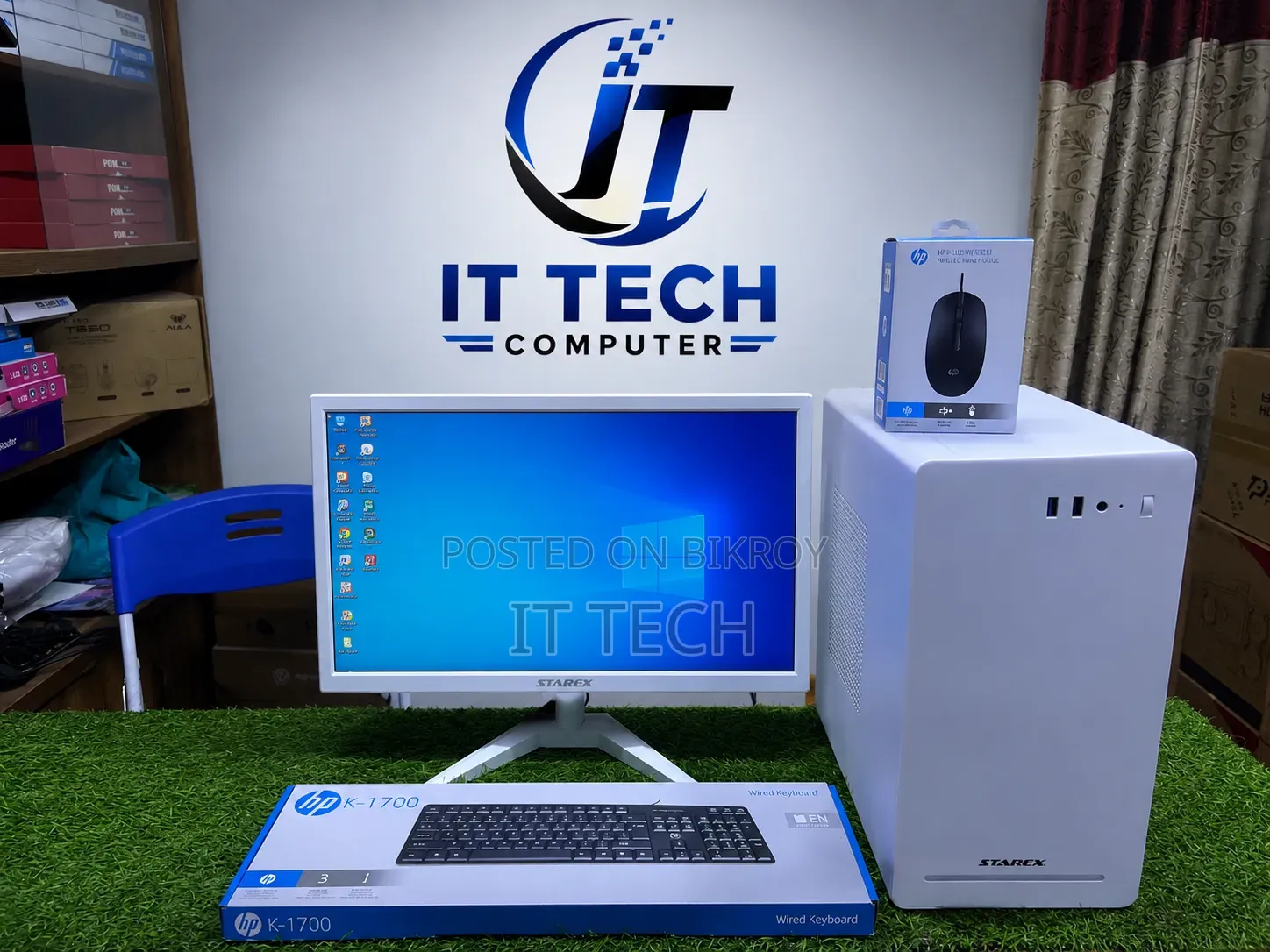 New Desktop Computer 8GB Intel SSD 128GB