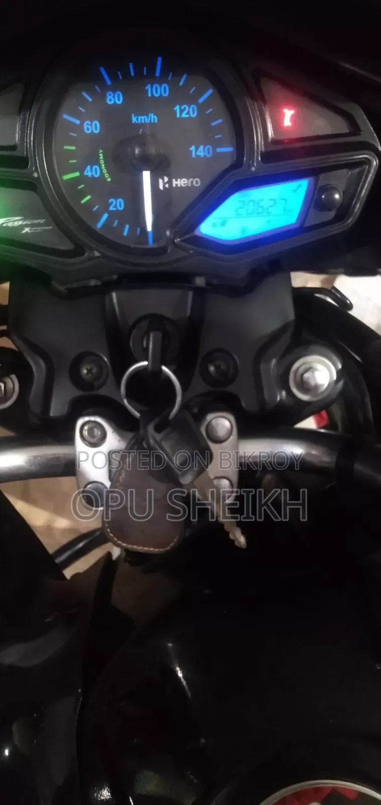 হিরো প্যাশন এক্সপ্রো আই৩এস ২০২২ রেড