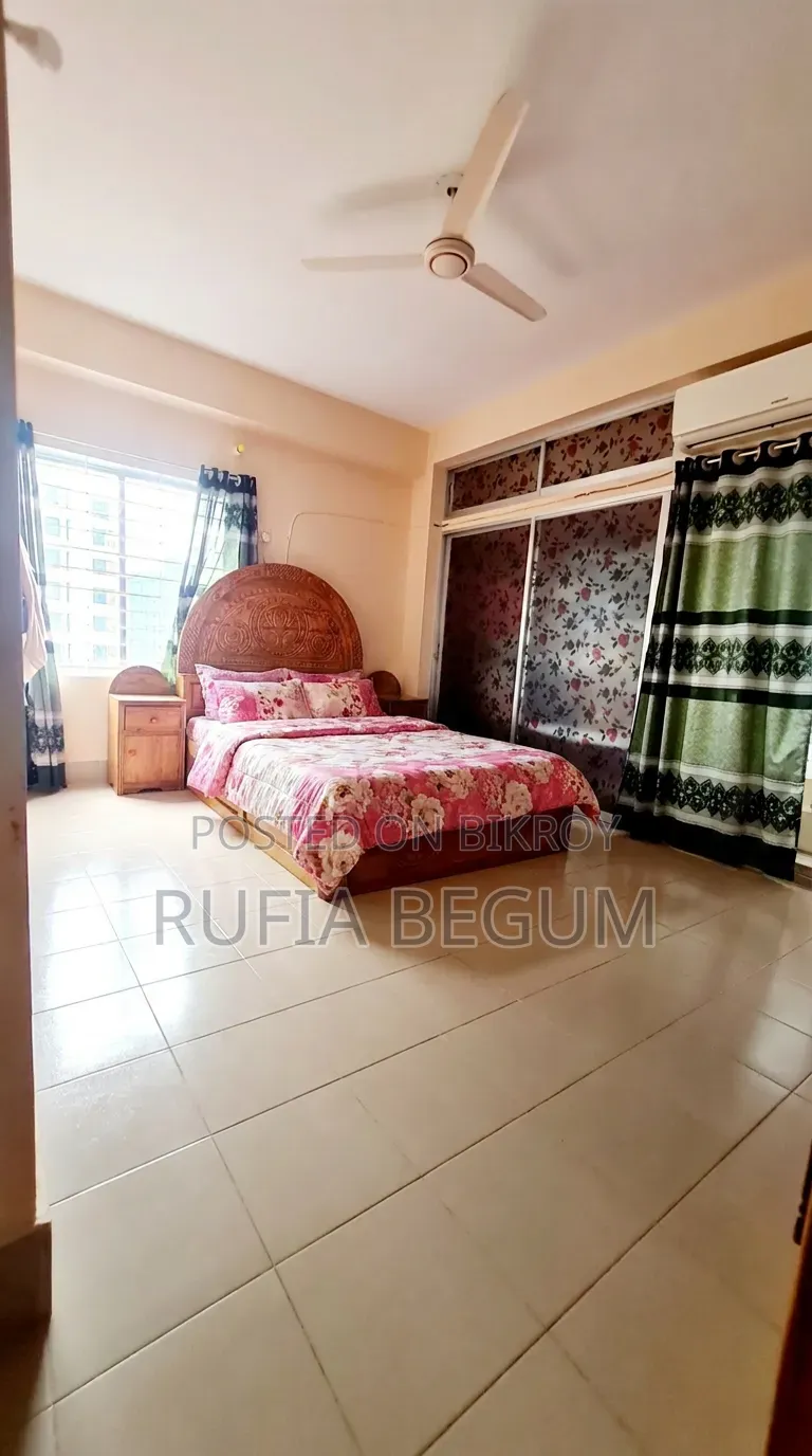 Furnished 3-Bedroom Apartment in Shibgonj for Rent