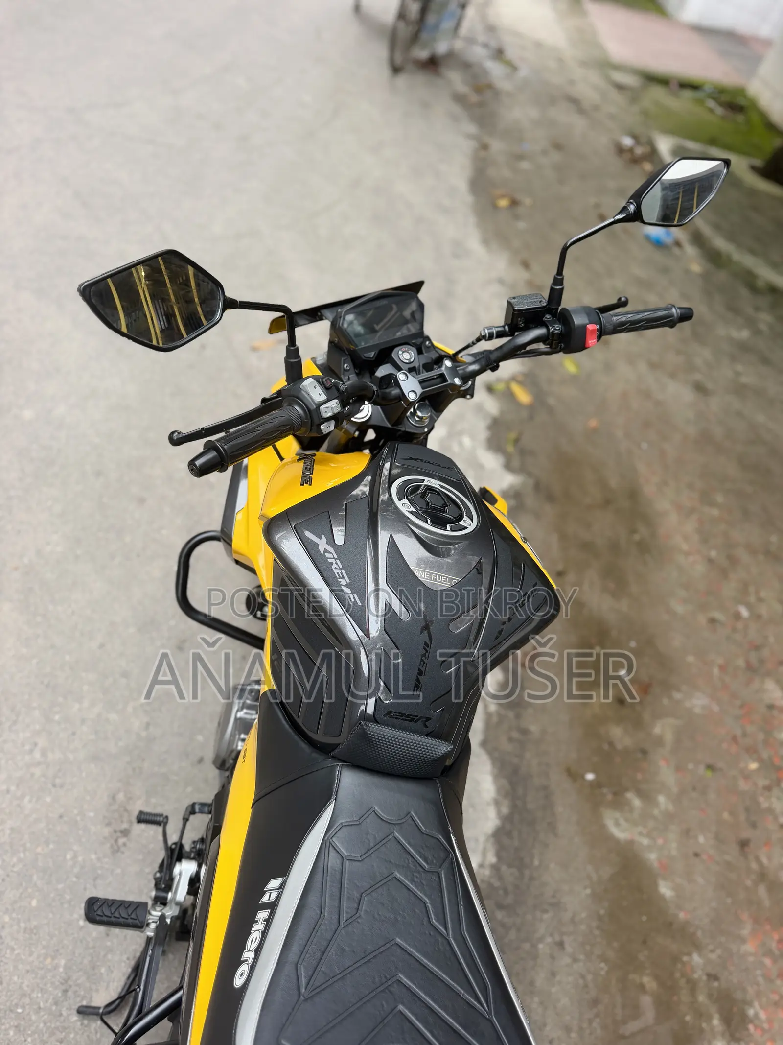 Hero Xtreme 125R 2026 Yellow