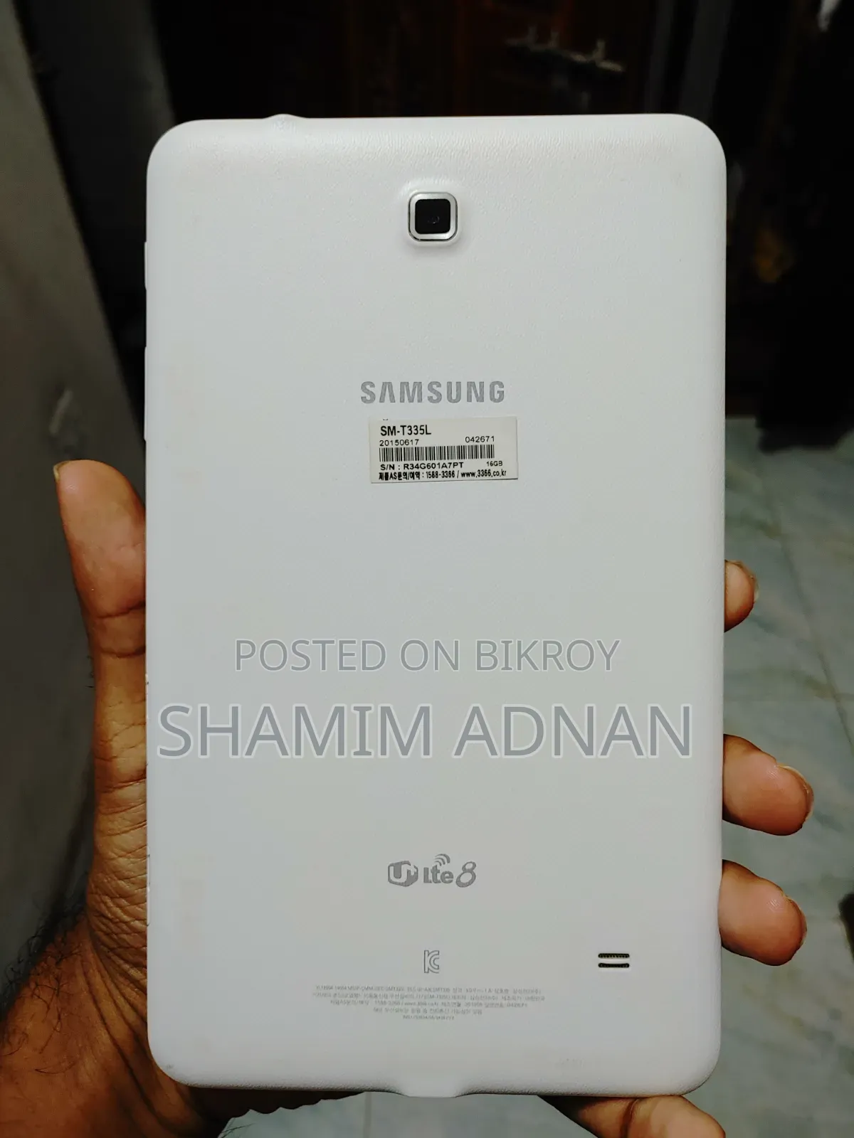 Samsung Galaxy Tab 4 8.0 LTE 16 GB White
