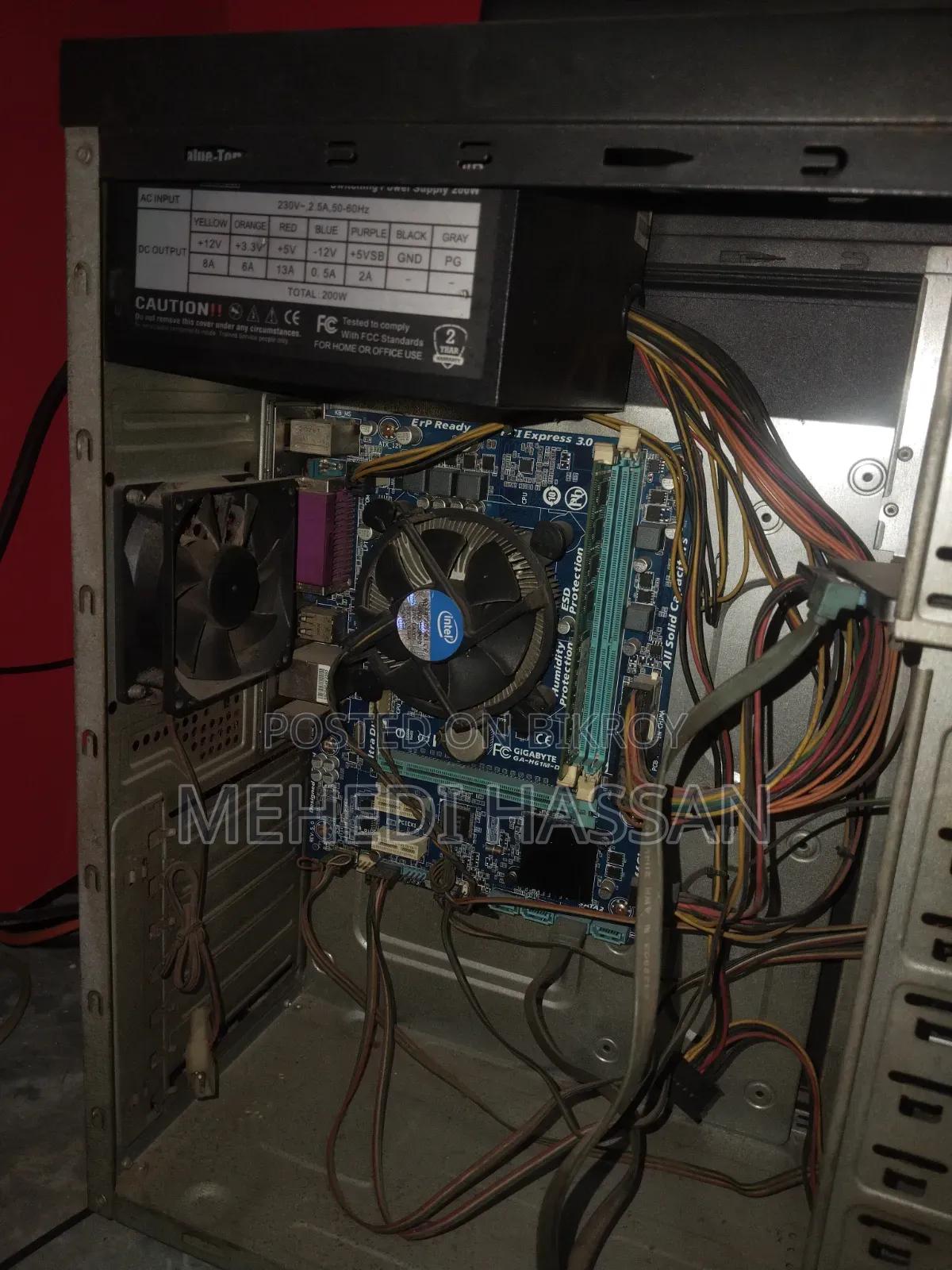 Desktop Computer Gigabyte GB-BPCE-3455 8GB Intel Core i3 SSD 256GB