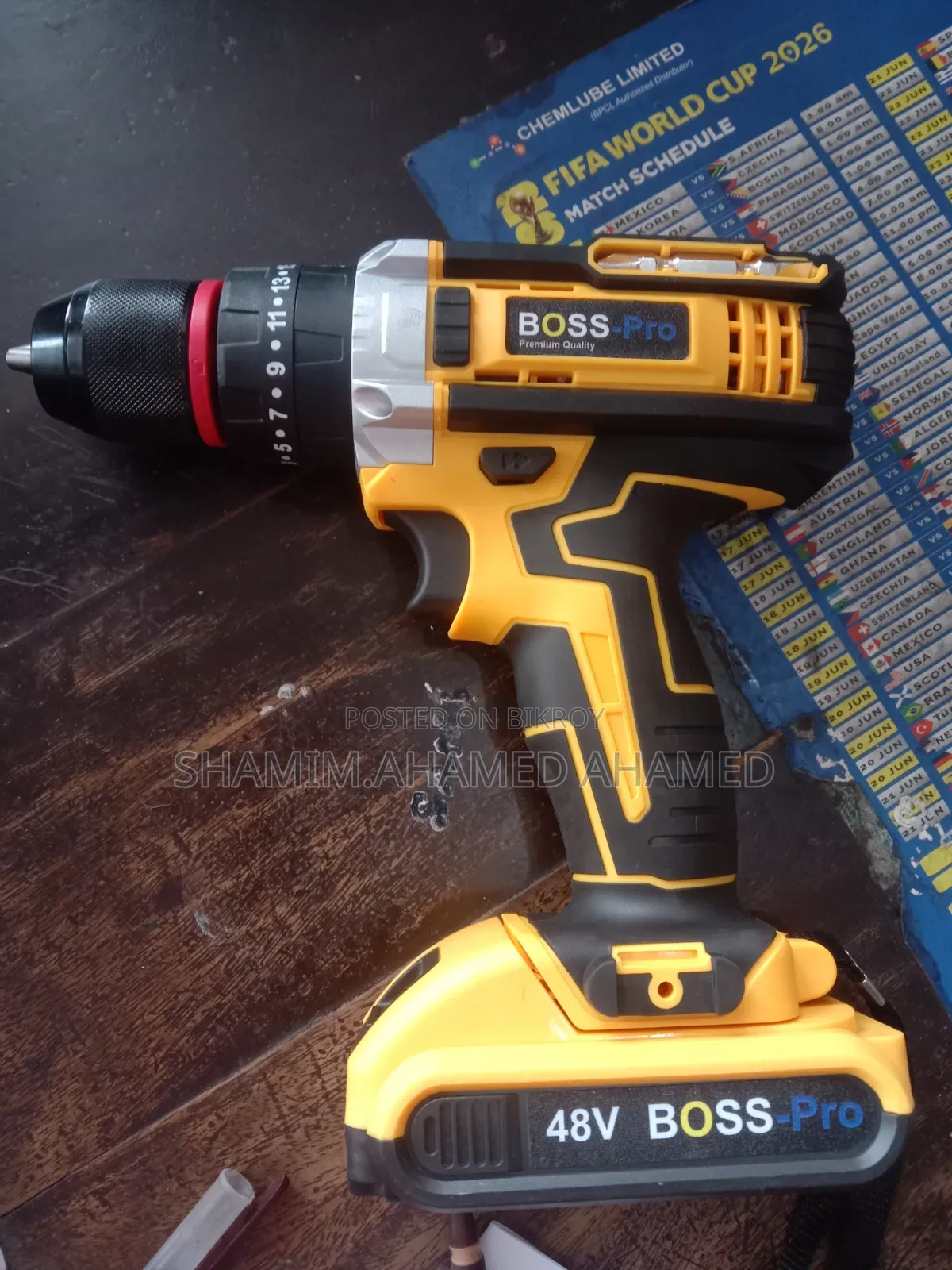 Cordless Drill 48v Boss -Pro