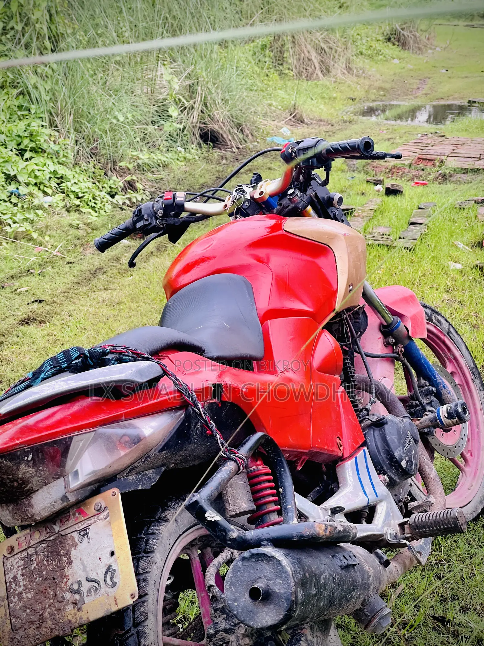 Honda CBR 2013 Orange
