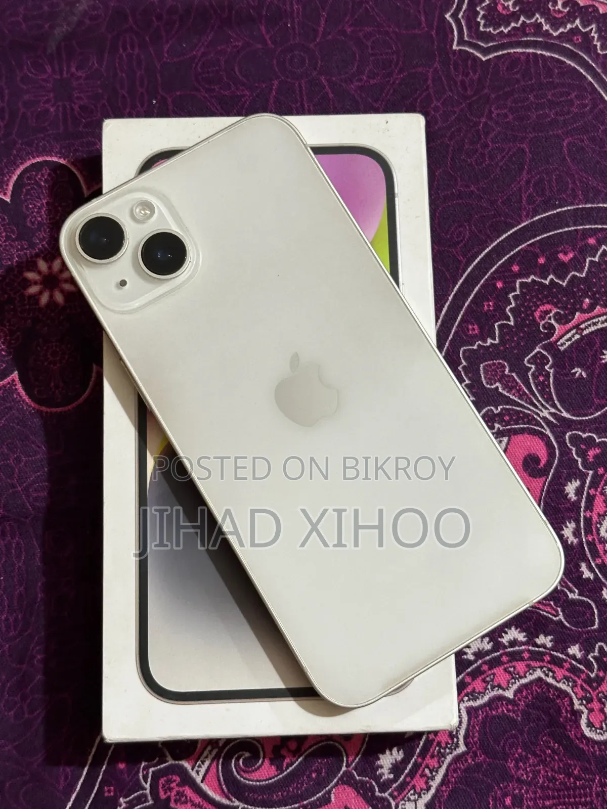 অ্যাপল আইফোন ১৪ প্লাস ১২৮ জিবি হোয়াইট