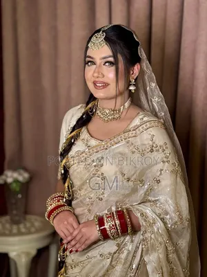 Indian Georgette Sharee With Blouse Piece