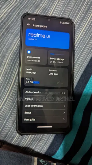 Realme Note 50 128 GB Purple