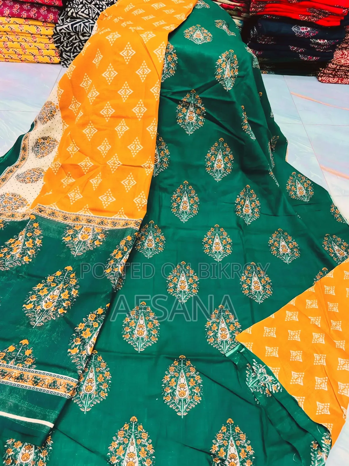 Jaipuri Patel Three Piece