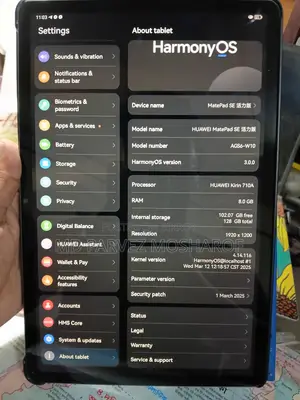Huawei MatePad SE 128 GB Gray