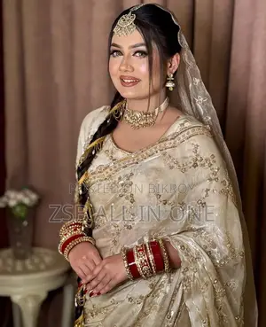 Indian Georgette Sharee With Blouse Piece
