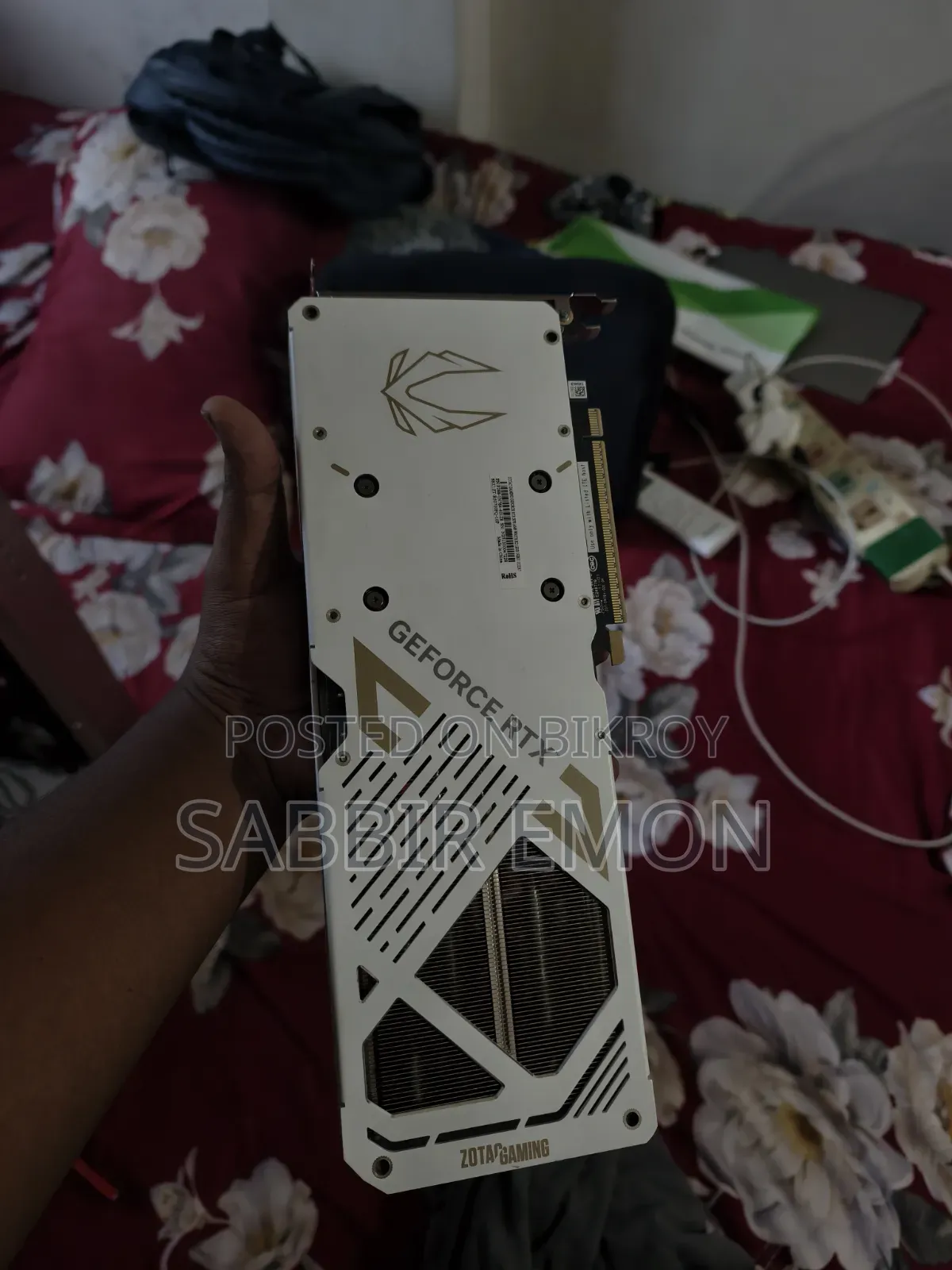 Zotac Nvidia RTX 5070 AMP 12GB White With 4 Years Warranty