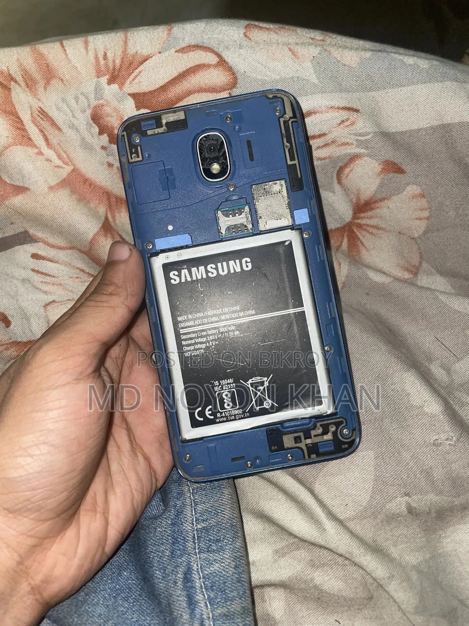 স্যামসাং গ্যালাক্সি জে৪ ১৬ জিবি নীল