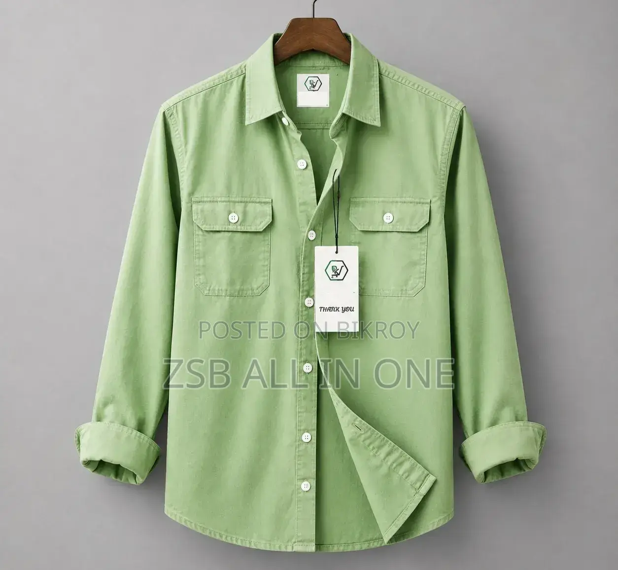 Premium Double Pocket Oxford Cotton Shirt
