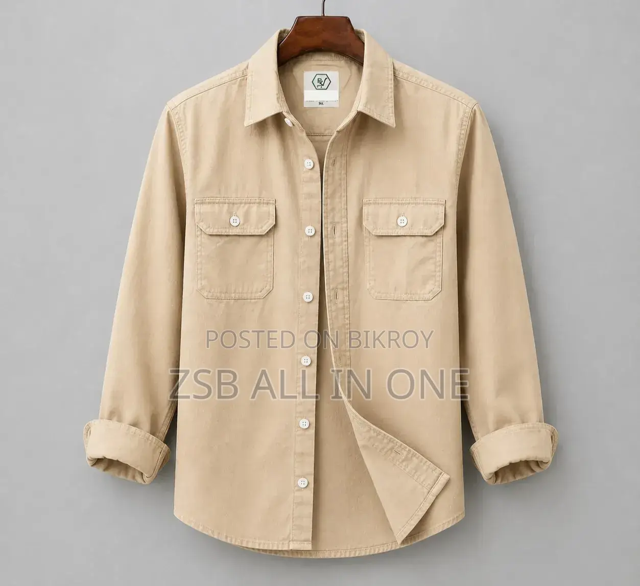 Premium Double Pocket Oxford Cotton Shirt