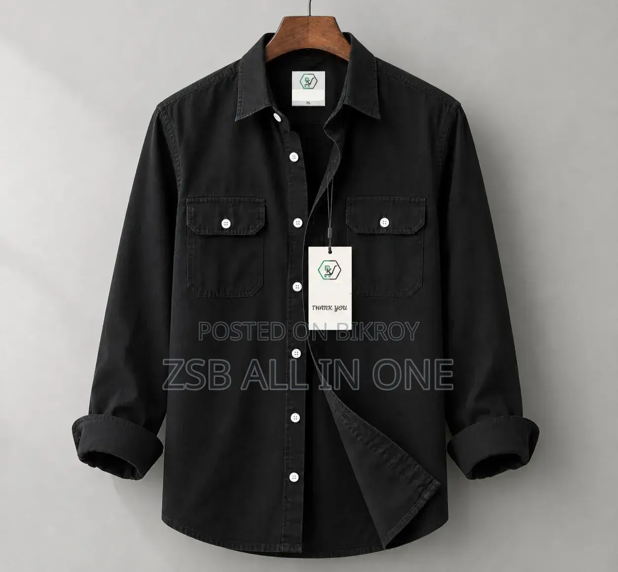 Premium Double Pocket Oxford Cotton Shirt