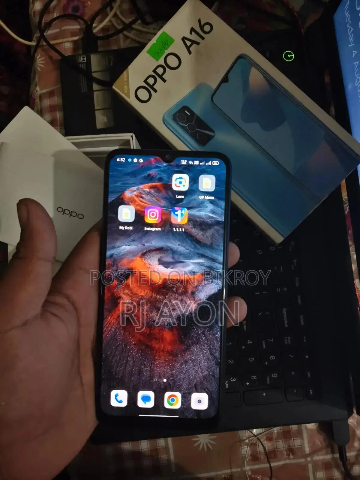 Oppo A16 64 GB Black