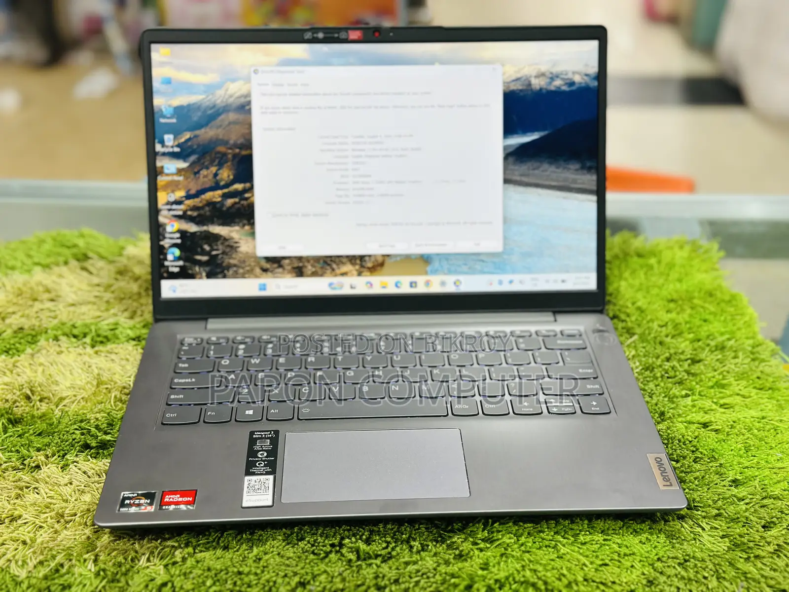 Laptop Lenovo Ideapad 3 8GB AMD Ryzen 5 SSD 512GB
