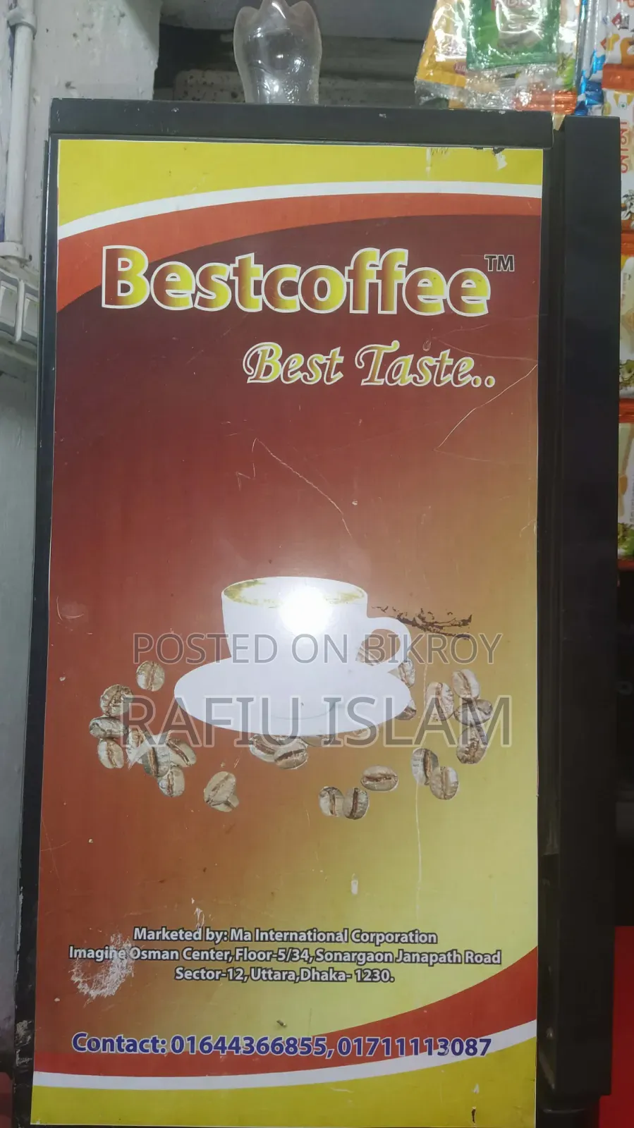 Coffee machine for sale, it is brand new.