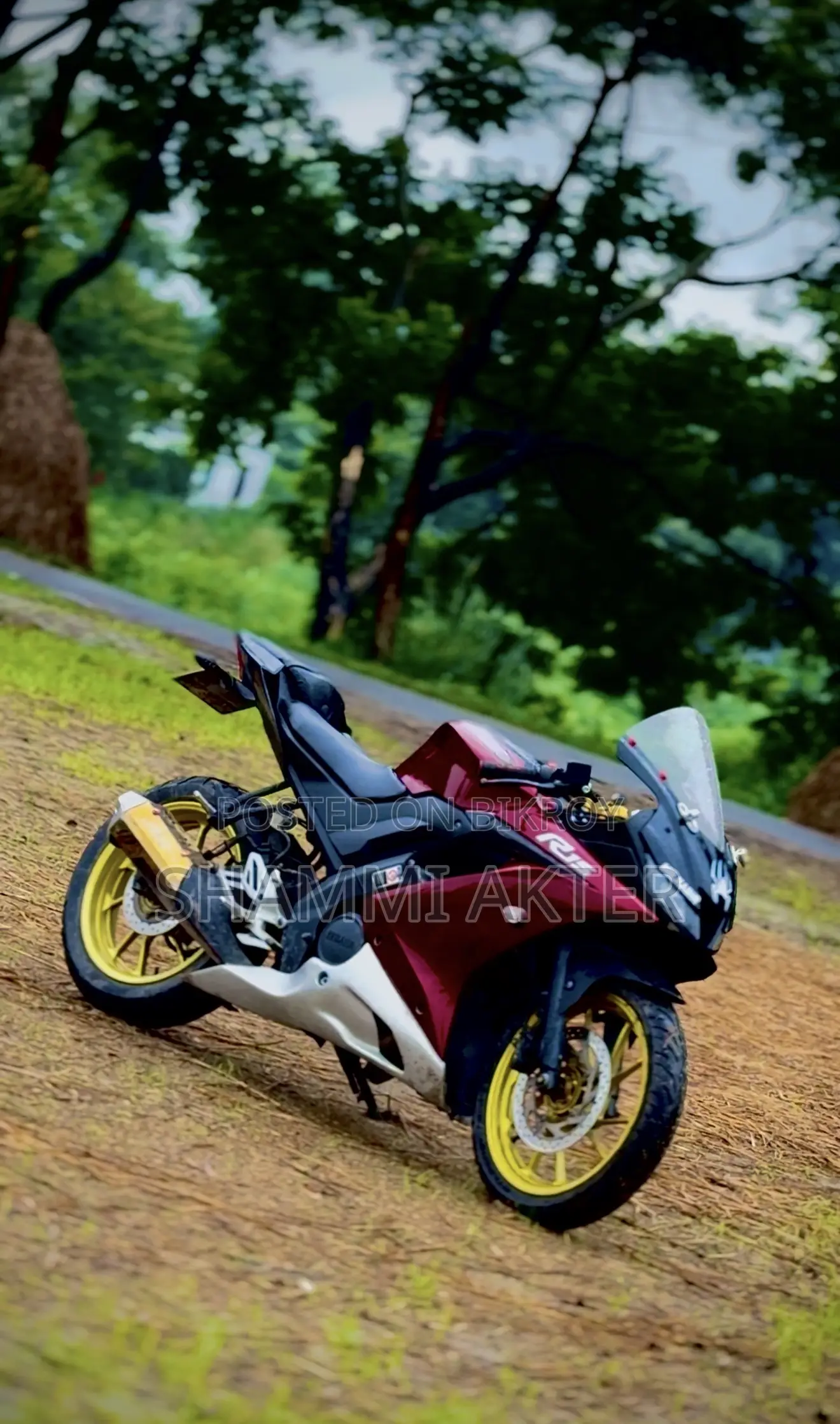 Yamaha R15 V3 2020 Gray