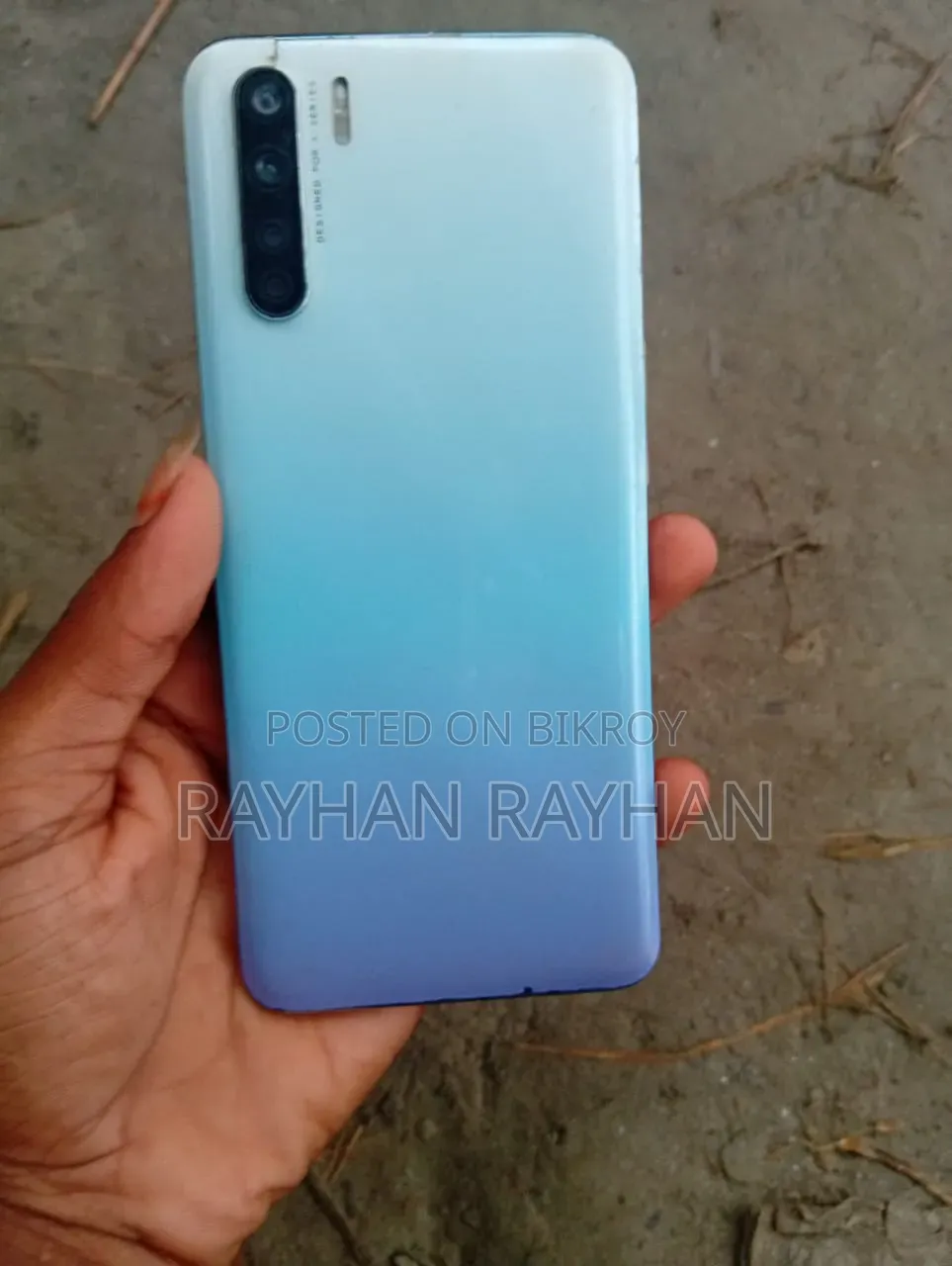 Oppo F15 128 GB Blue