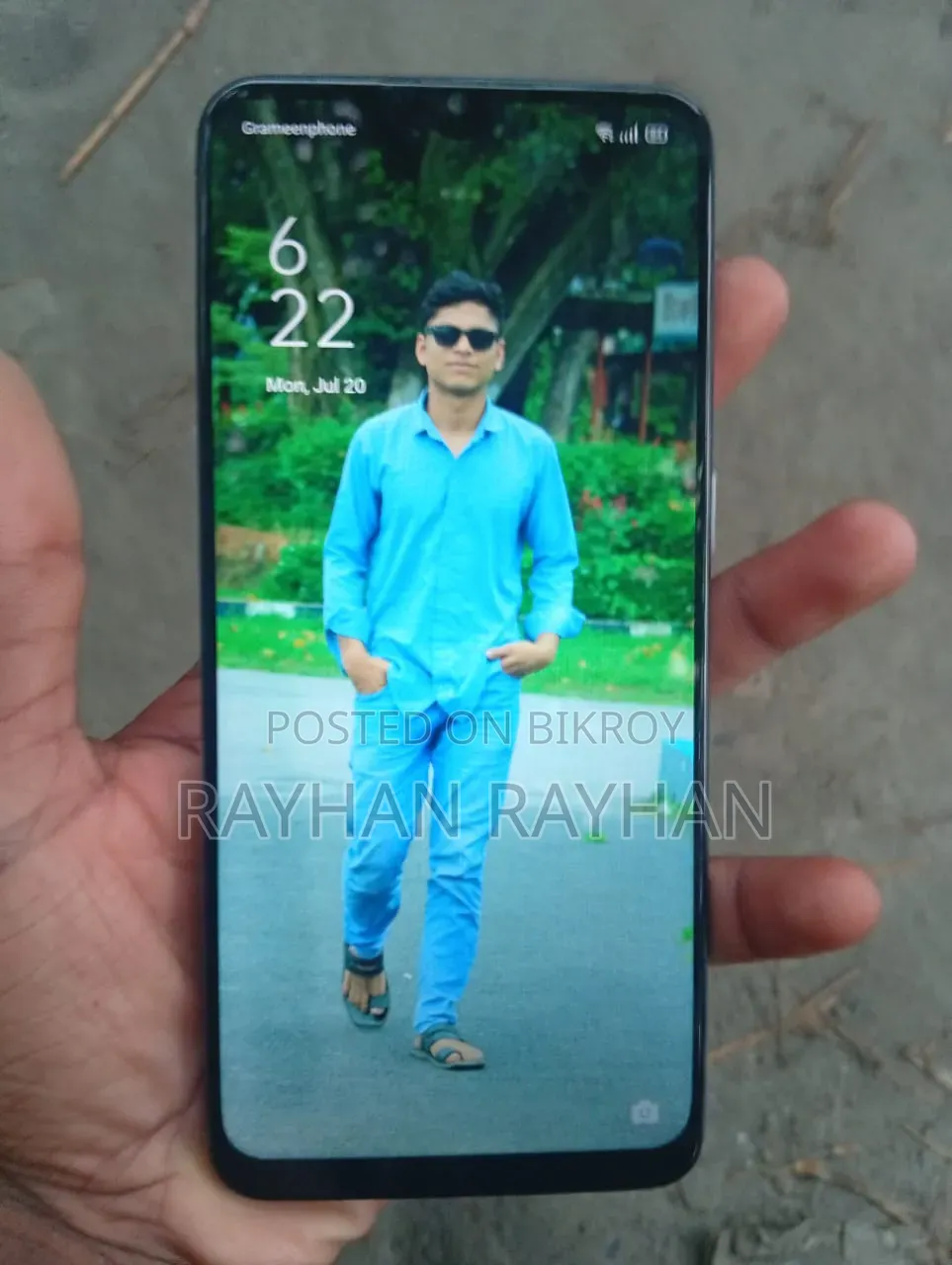 Oppo F15 128 GB Blue