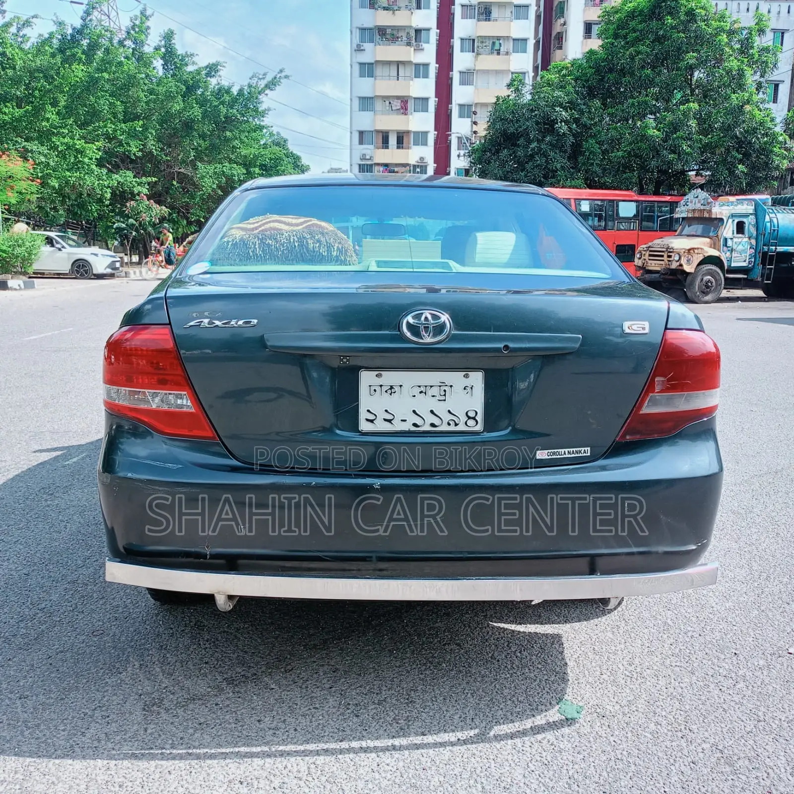 Toyota Axio 1.5 X 2WD 2016 গ্রে