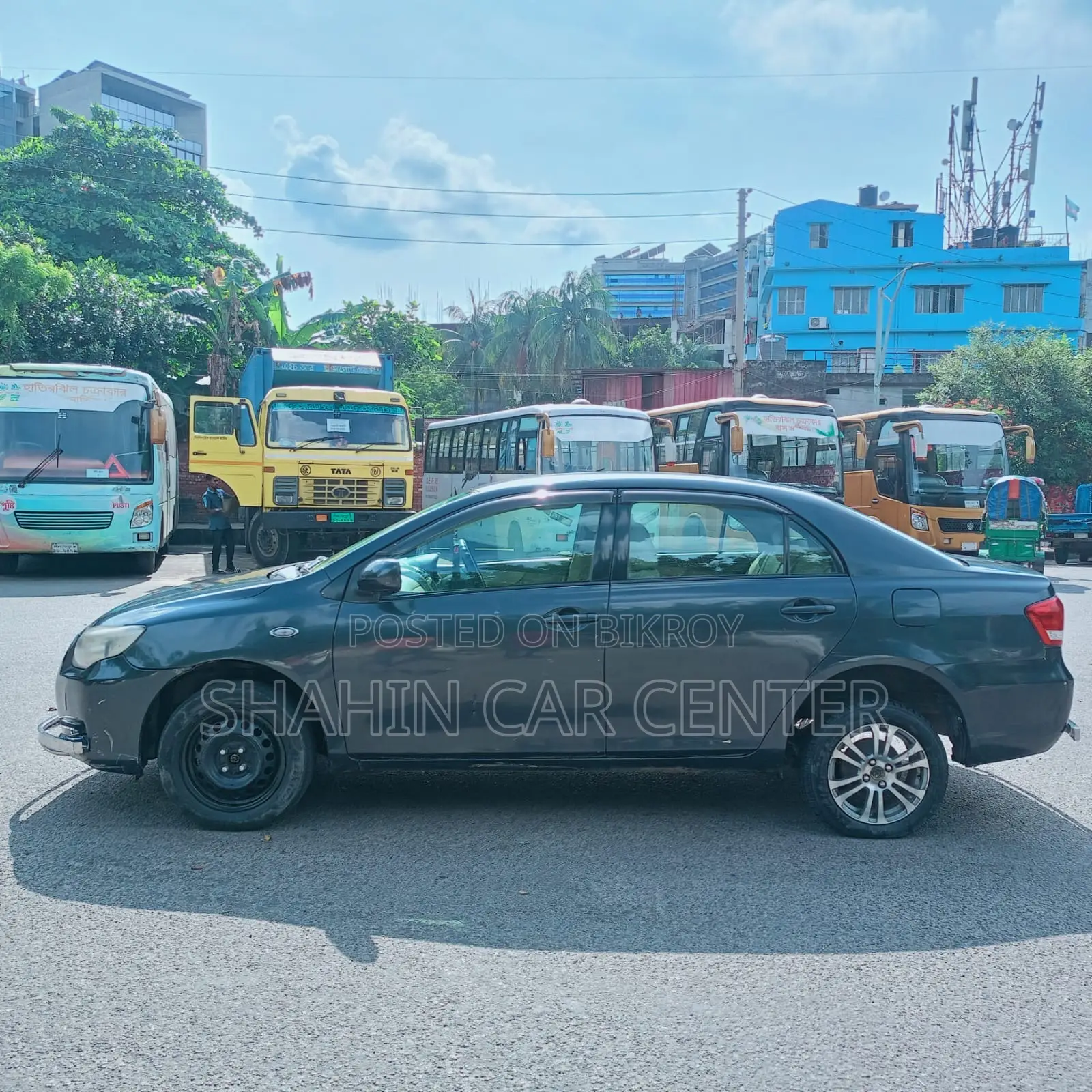 Toyota Axio 1.5 X 2WD 2016 গ্রে