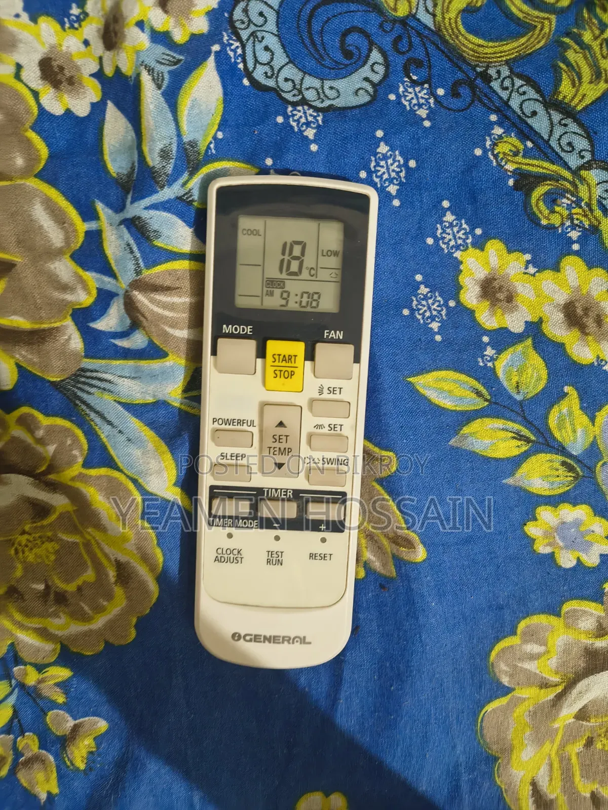 General 2 Ton AC Running Mal