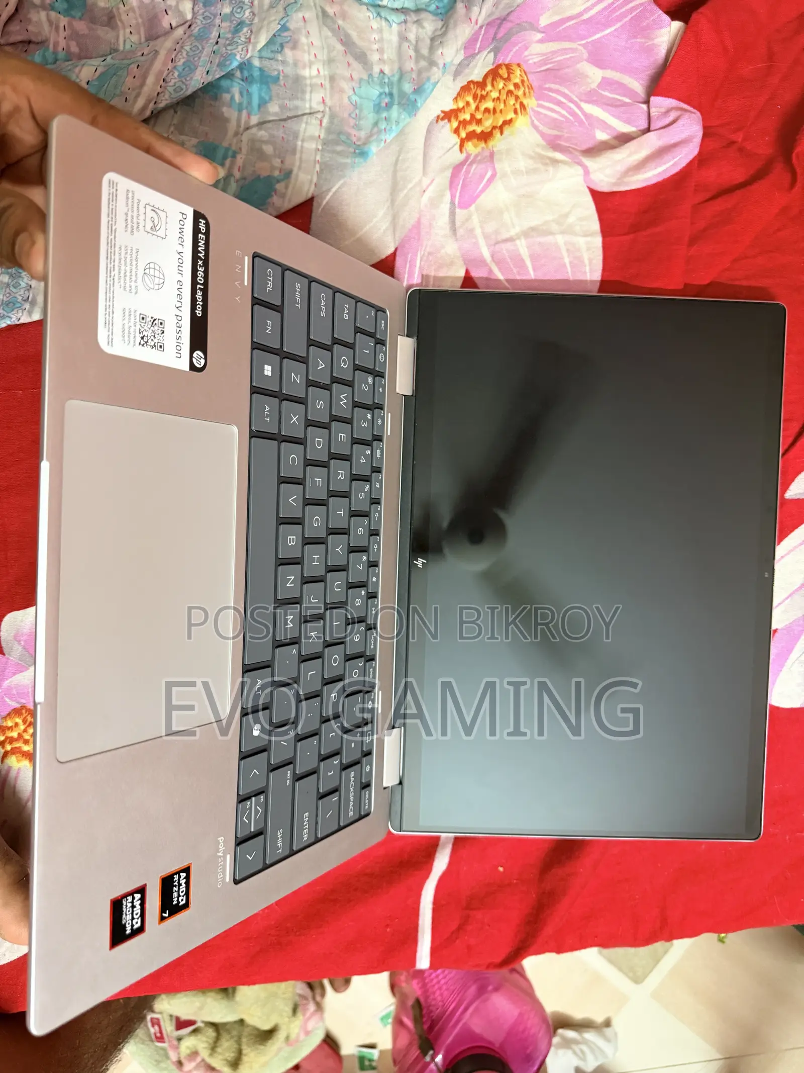 New Laptop HP Envy 14 16GB AMD Ryzen 7 SSD 1T