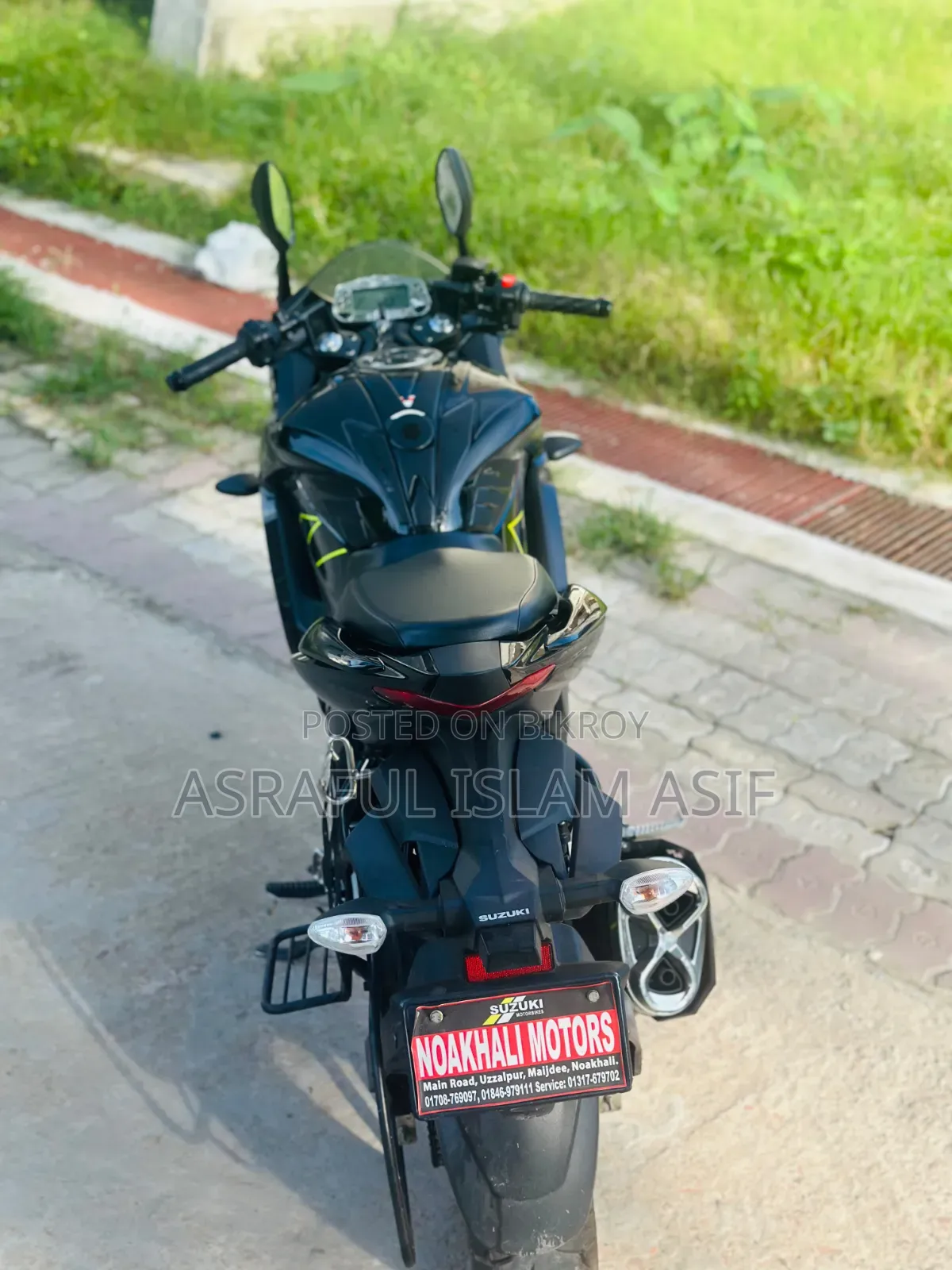 New Suzuki Gixxer SF 2025 Black