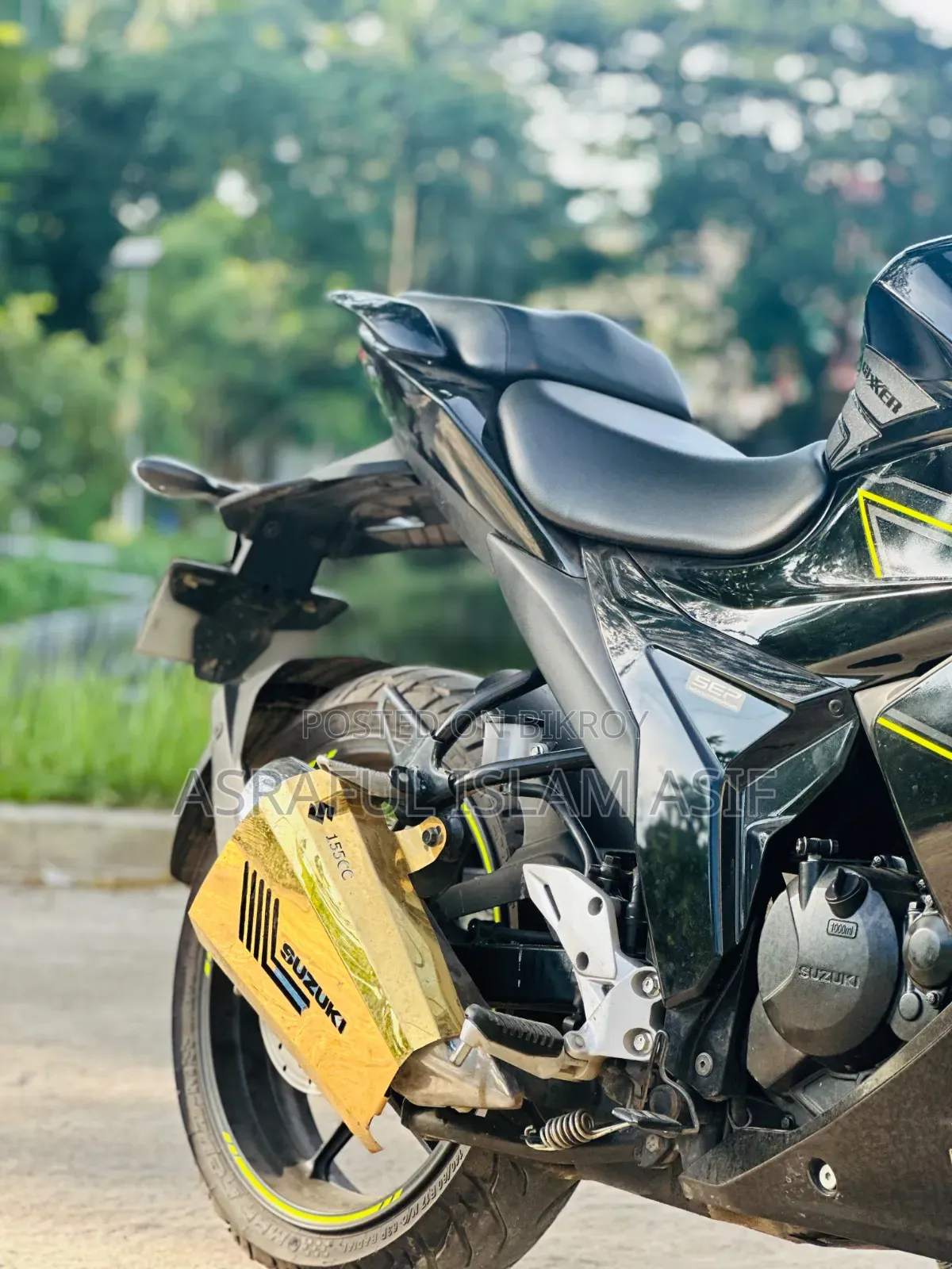New Suzuki Gixxer SF 2025 Black