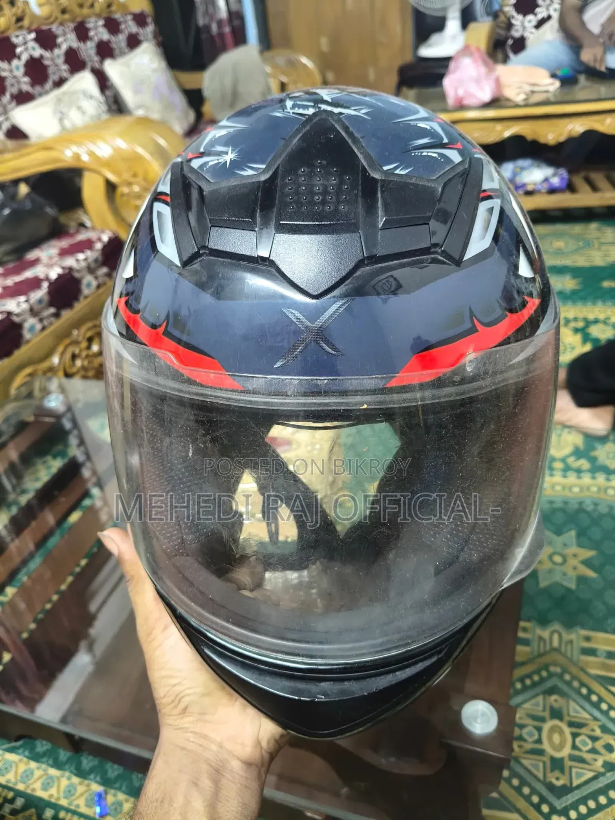 বাইক হেলমেট ফ্রেশ কন্ডিশন