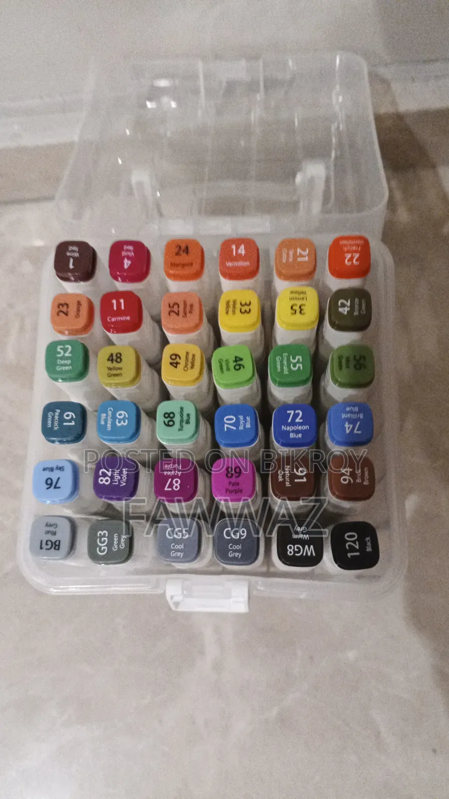 36 Color Marker Set