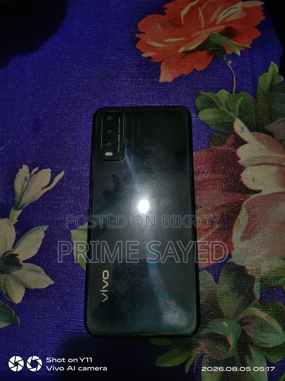 Vivo Y20 64 GB Black