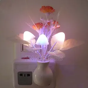 লাইটিং ইউএস প্লাগ ফ্লাওয়ার ভেস এলইডি