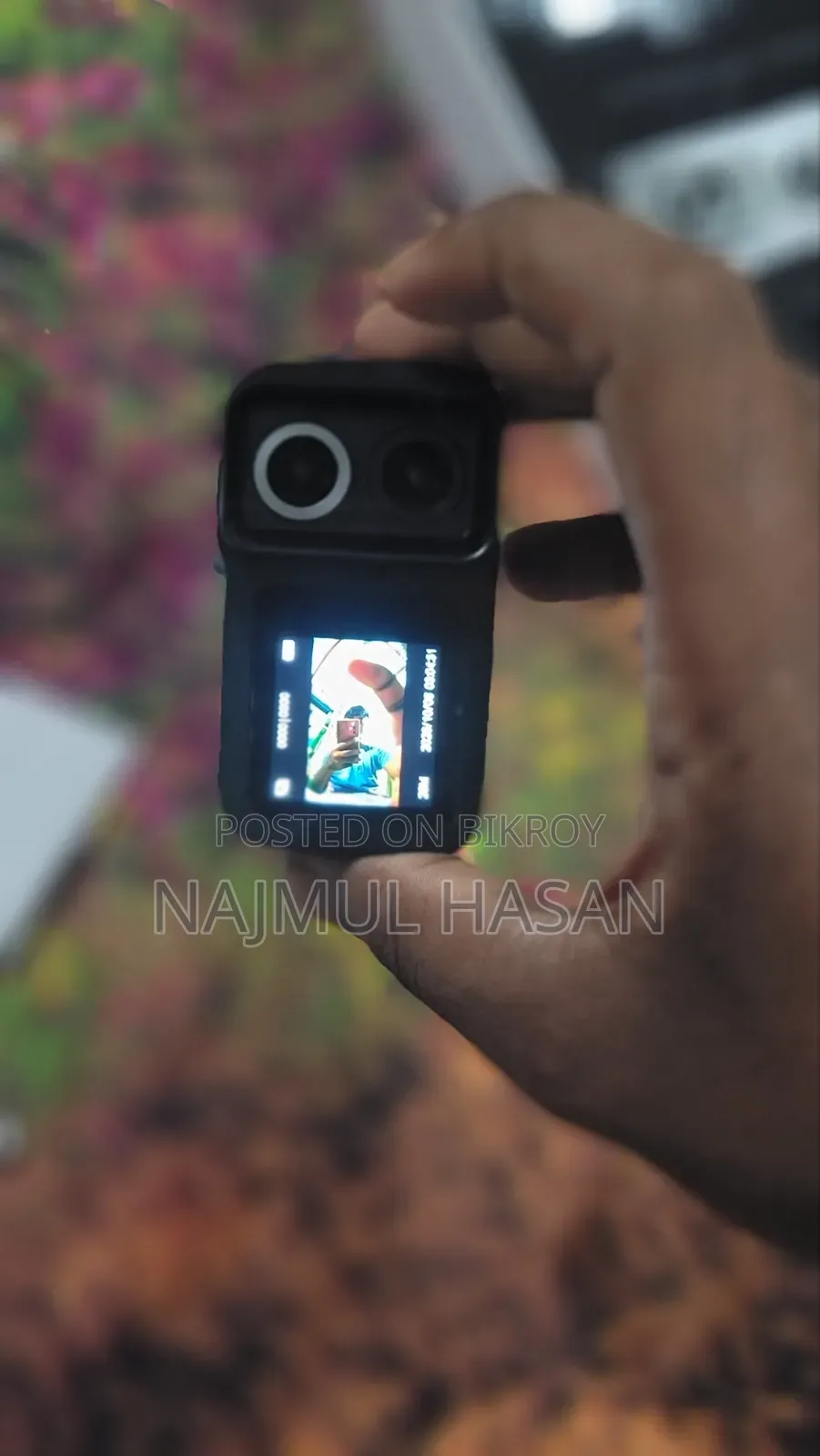 SJCAM SJ20 Dual Lens Action Camera—Used only 3 days, 4K Video