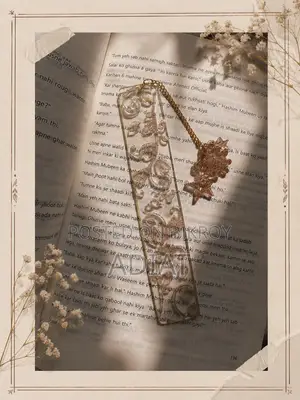 Resin Pen Bookmark for Sale