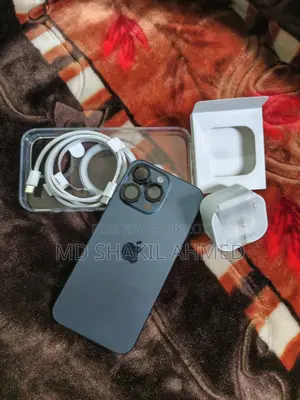 অ্যাপল আইফোন ১৫ প্রো ম্যাক্স ২৫৬ জিবি ব্লু