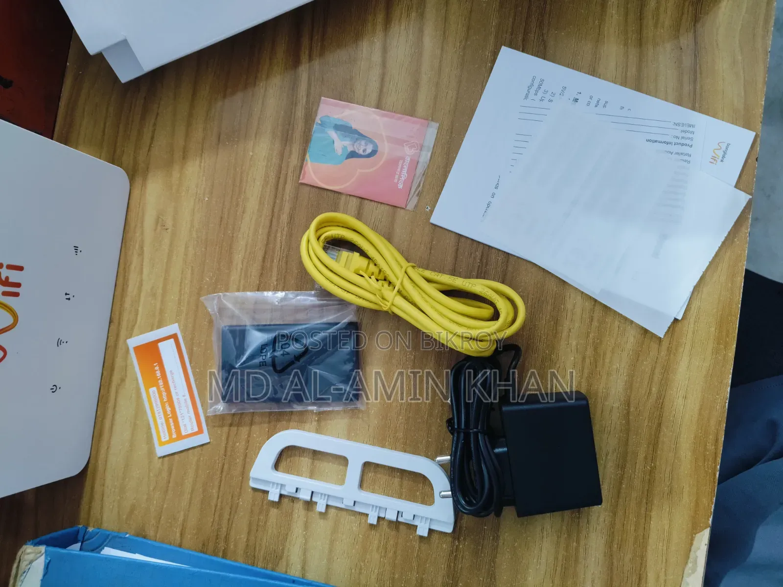 Banglalink 4G WiFi Router (3 Hours Battery Backup + SIM Included)