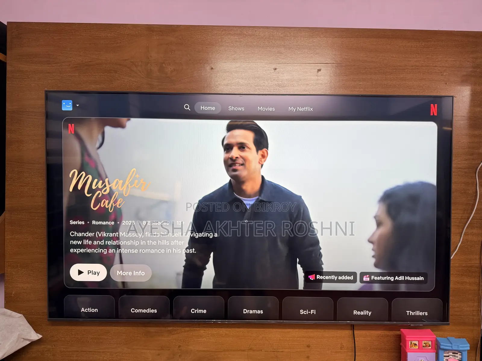Samsung 65” Smart LED TV