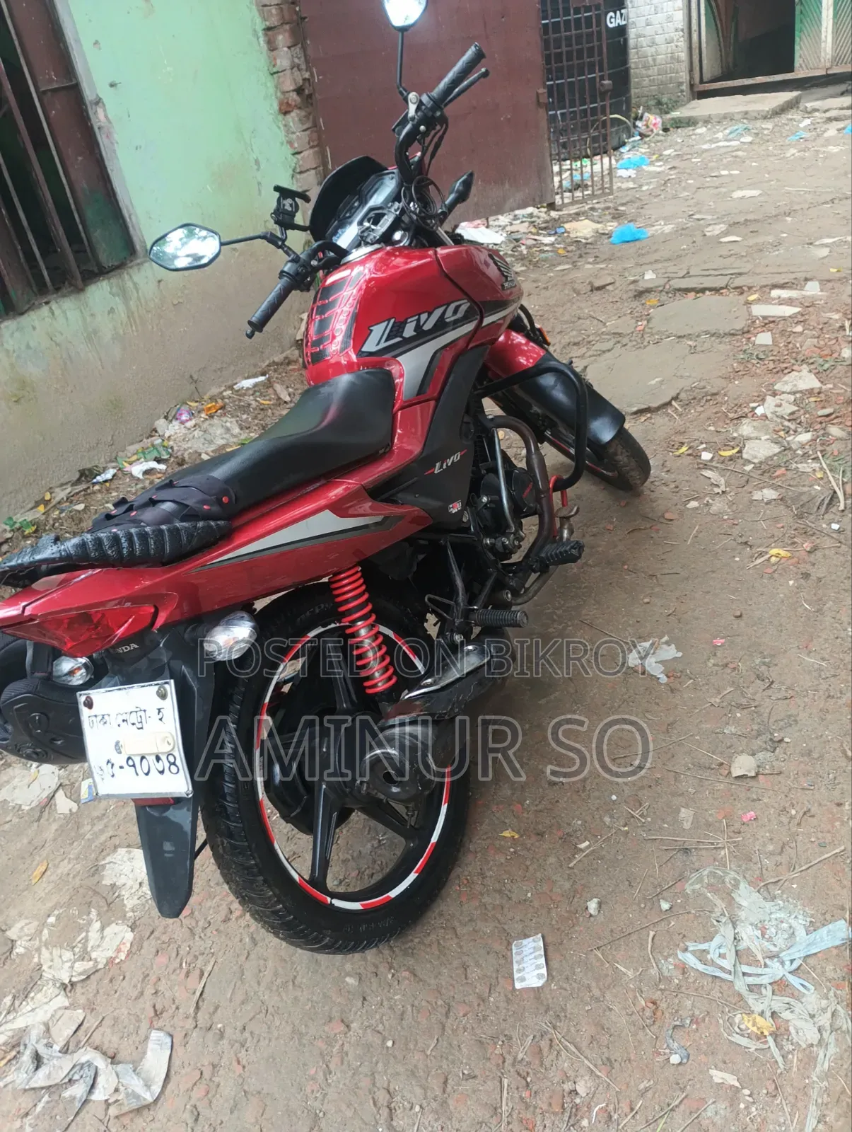 Honda Livo 2020 Red