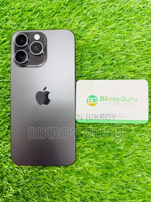 অ্যাপল আইফোন ১৫ প্রো ম্যাক্স ২৫৬ জিবি ব্ল্যাক