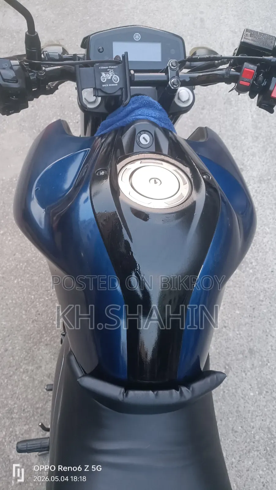 Yamaha FZS V3 2020 Blue