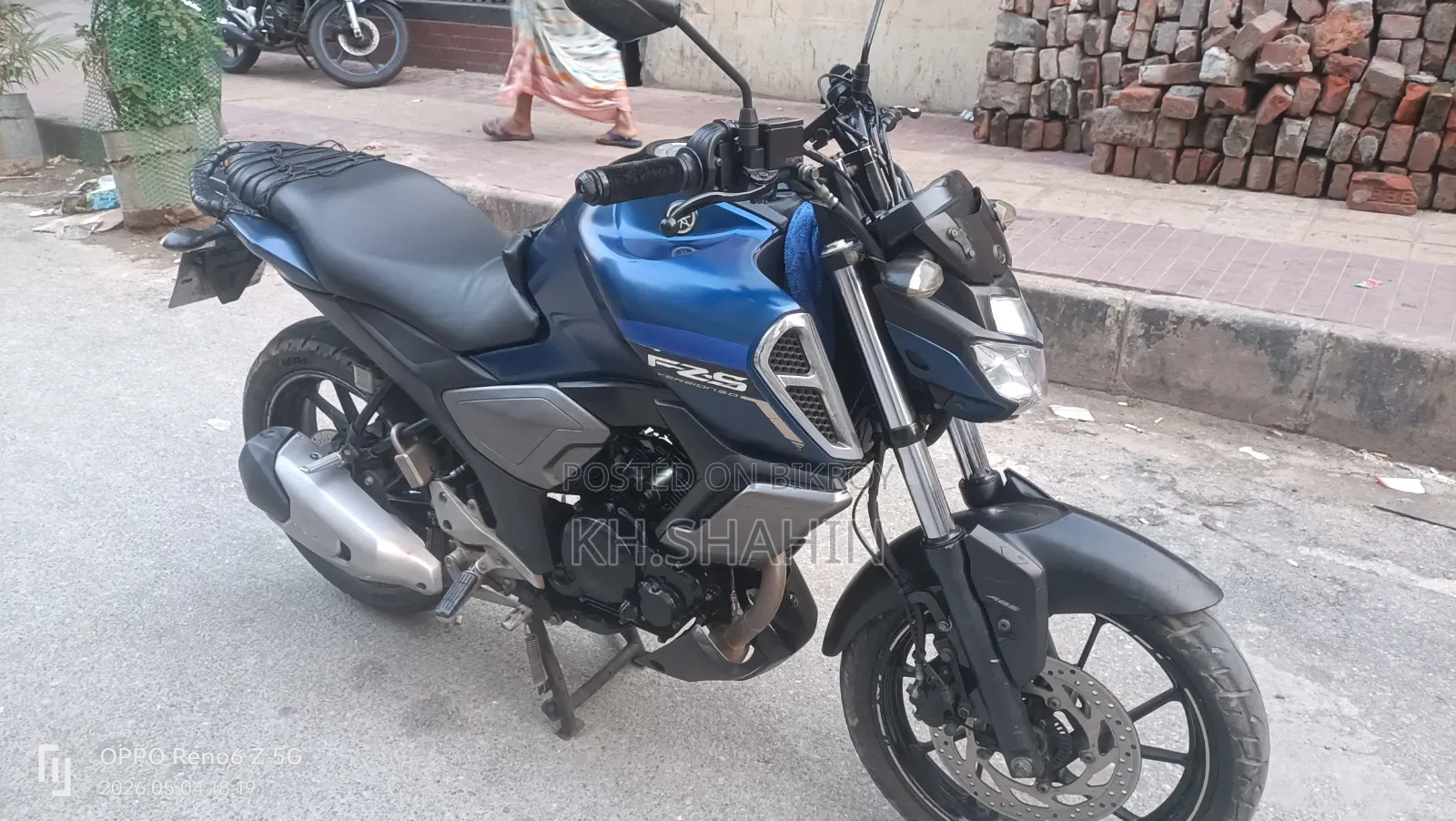 Yamaha FZS V3 2020 Blue