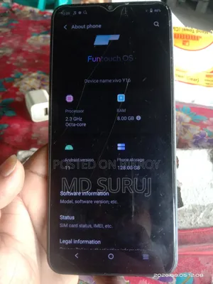 Vivo Y16 128 GB Black
