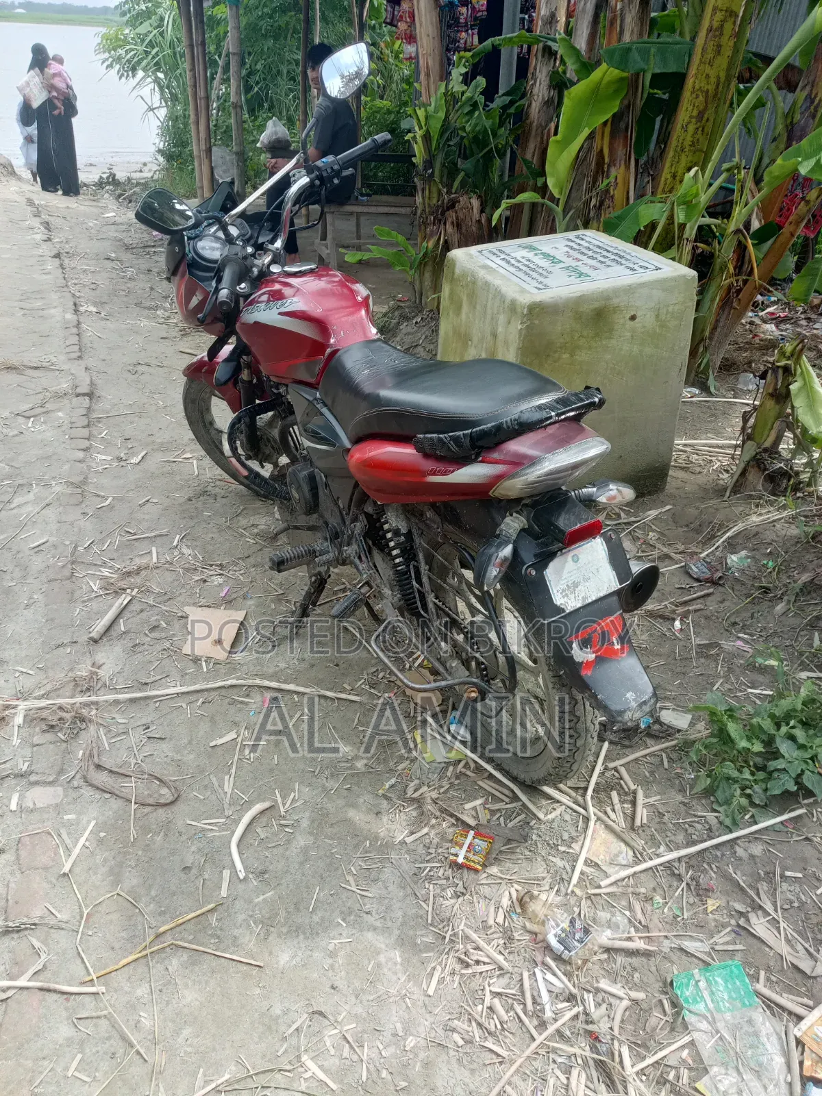 বাজাজ ডিসকভার ১১০ ২০১৮ লাল